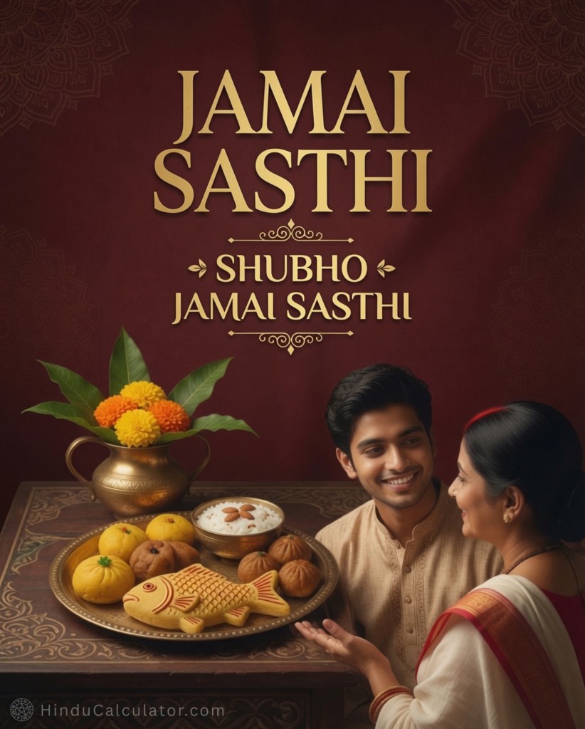 Shubho Jamai Sasthi! — Jamai Sasthi 2026 greeting image