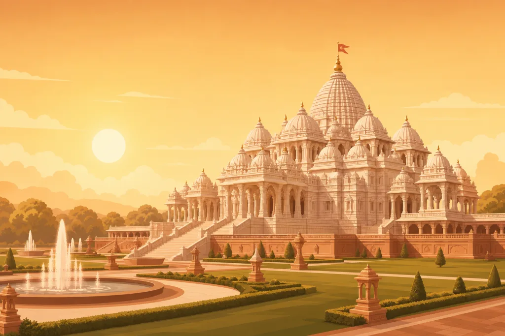 BAPS Swaminarayan Akshardham, Robbinsville