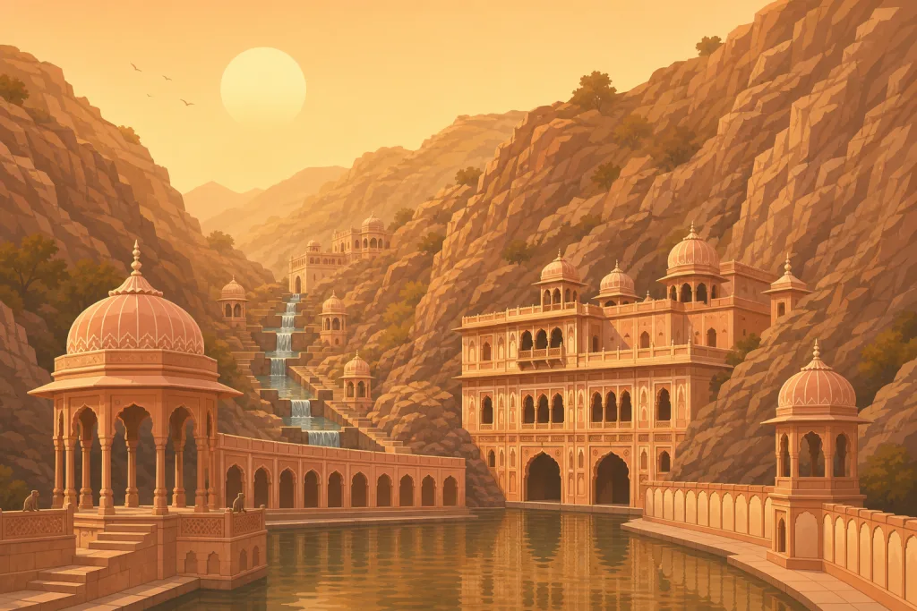 Galtaji (Monkey Temple), Jaipur