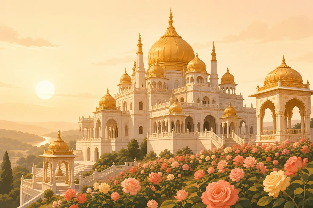 Prabhupada's Palace of Gold (New Vrindaban)