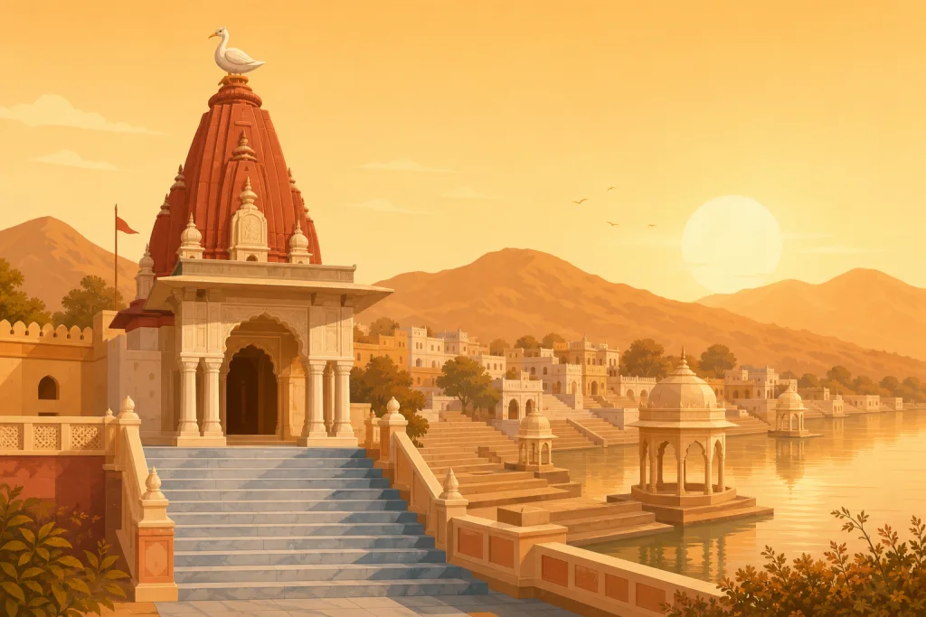 Brahma Temple, Pushkar
