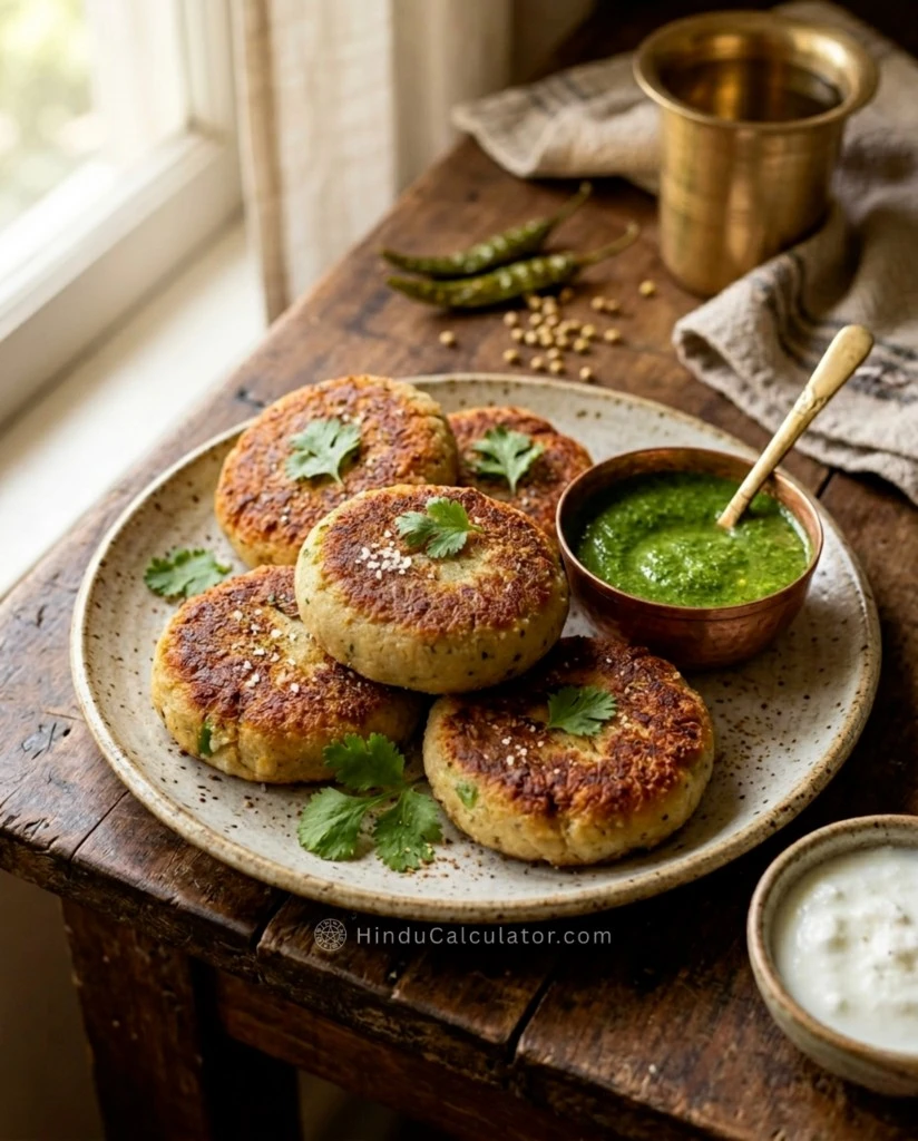 Easy Aloo Tikki Recipe for Vrat - Fasting